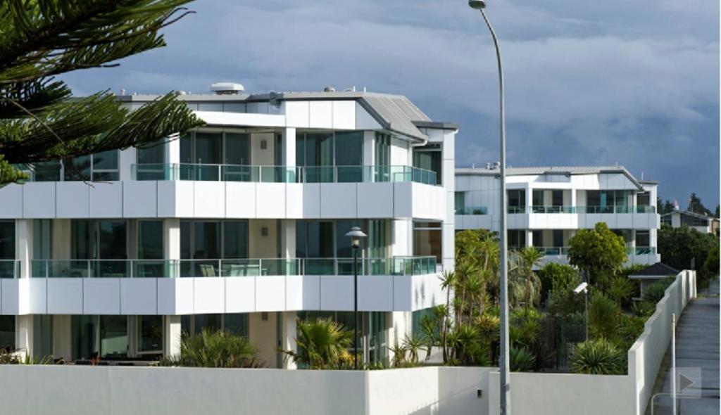 Cutterscove Resort Apartments Mount Maunganui Buitenkant foto